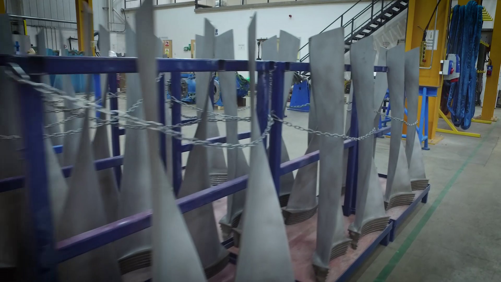 Schaufeln, Schaufelblätter und Flügel