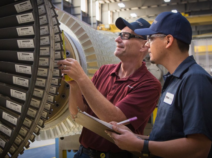 Servizi di manutenzione per turbine a gas