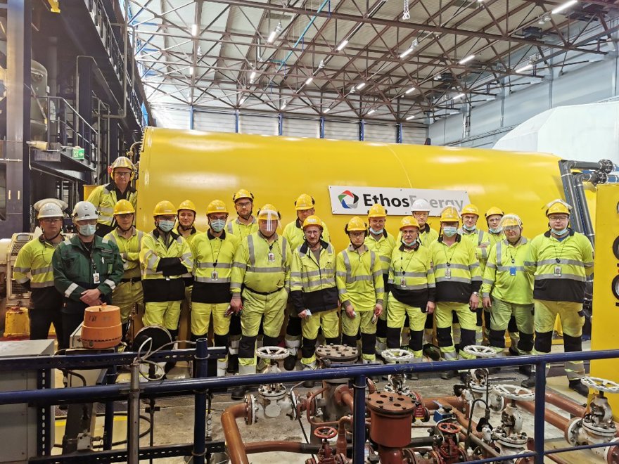 Generator manufacturing for Loviisa Nuclear Power Plant