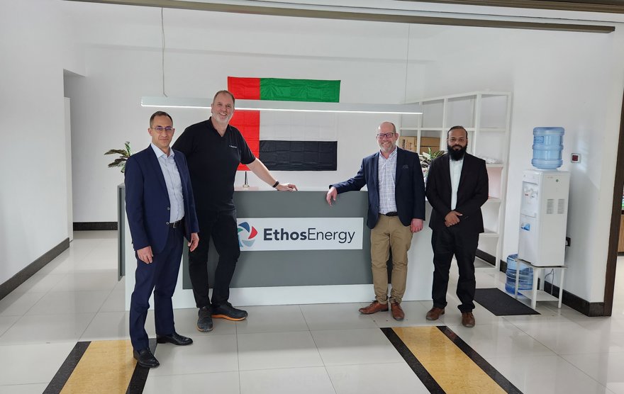 EthosEnergy selezionata come centro di riparazione approvato da Amarinth in Medio Oriente