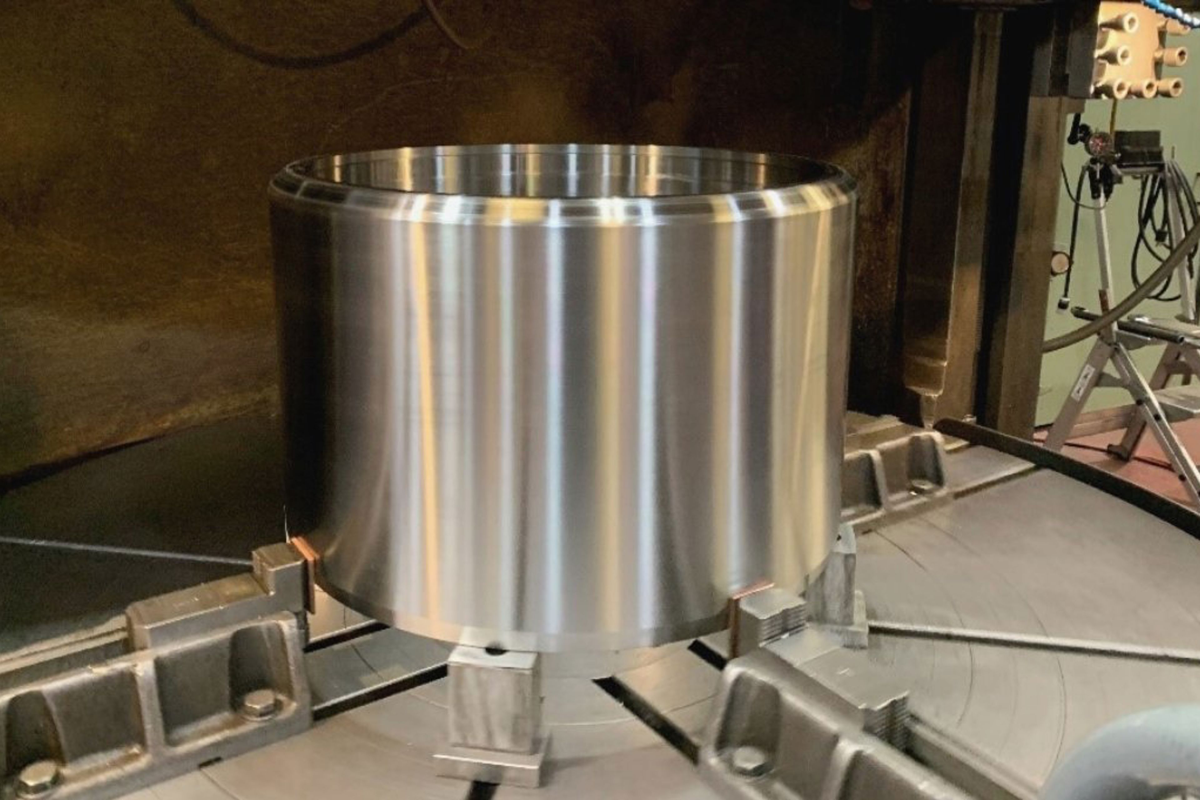 EthosEnergy Turbine Generator Rotor Retaining Rings 18Mn18Cr