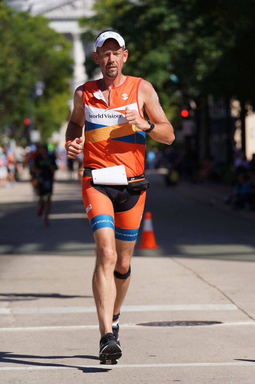 Aside from his journey in the millwright trade, Eric Sielaff is an avid athlete, participating in marathons and Ironman triathlons  