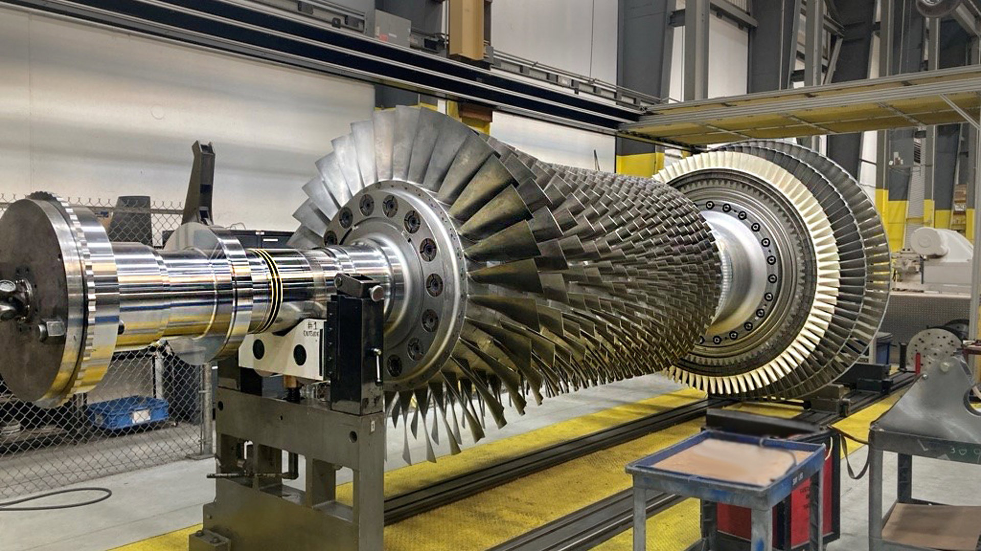 Frame 7F Gas Turbine - New Rotor Manufacturing | EthosEnergy